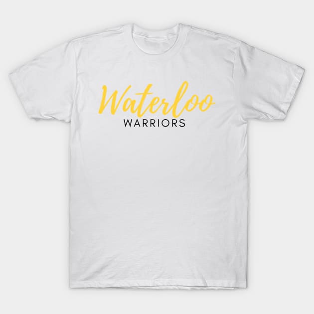 Waterloo Warriors T-Shirt by stickersbyjori